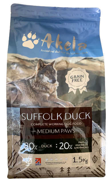 Akela 80:20 Suffolk Duck Grain-Free 