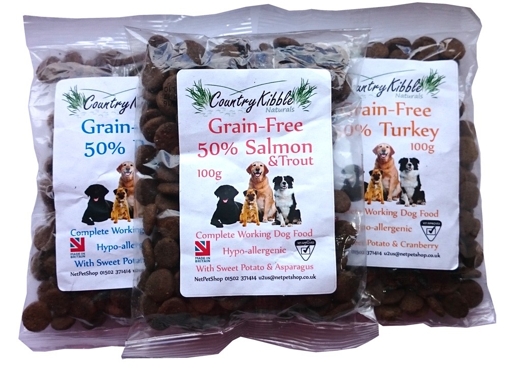 Country Kibble Grain-Free Working Dog Food 100g Sample VAT ...